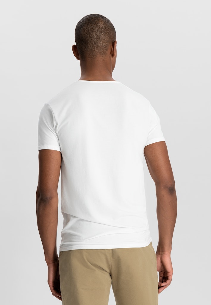 Dstrezzed T-shirt Wit DS_Bronson 2 Pack Round Neck 707012/100