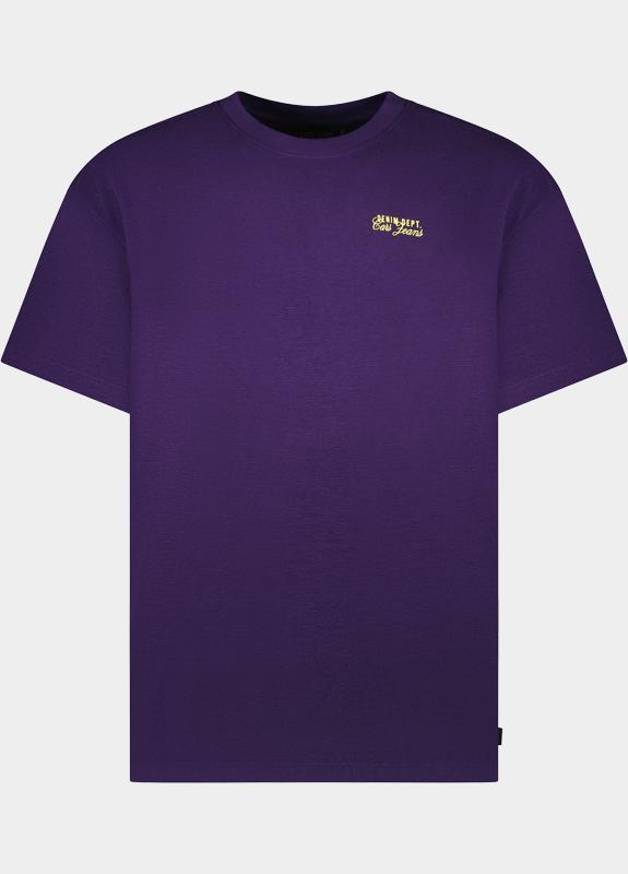 Cars Jeans T-shirt korte mouw Paars Carlow 60171/66