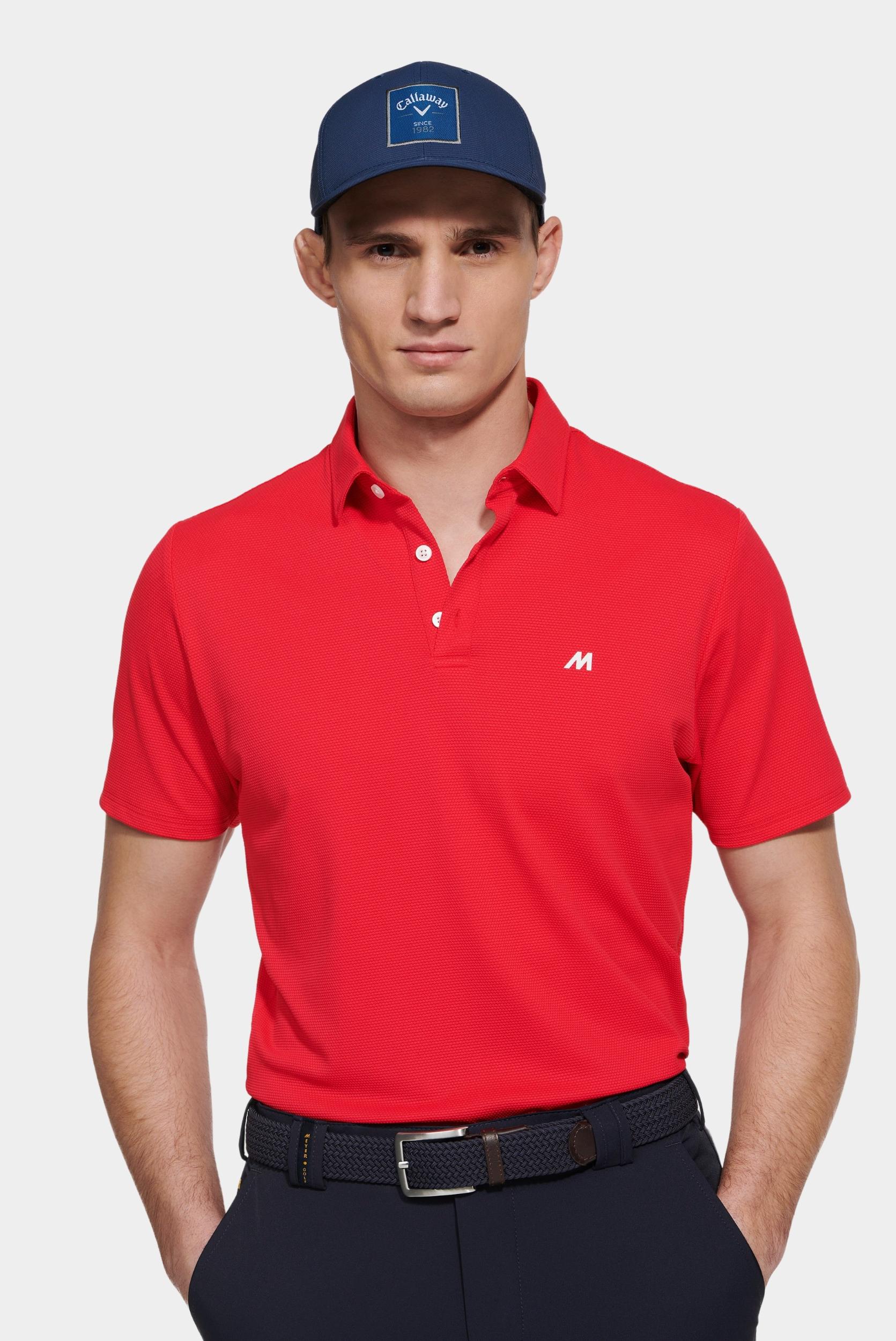 Meyer Polo korte mouw Rood RORY Art.9-9006 9519900600/54