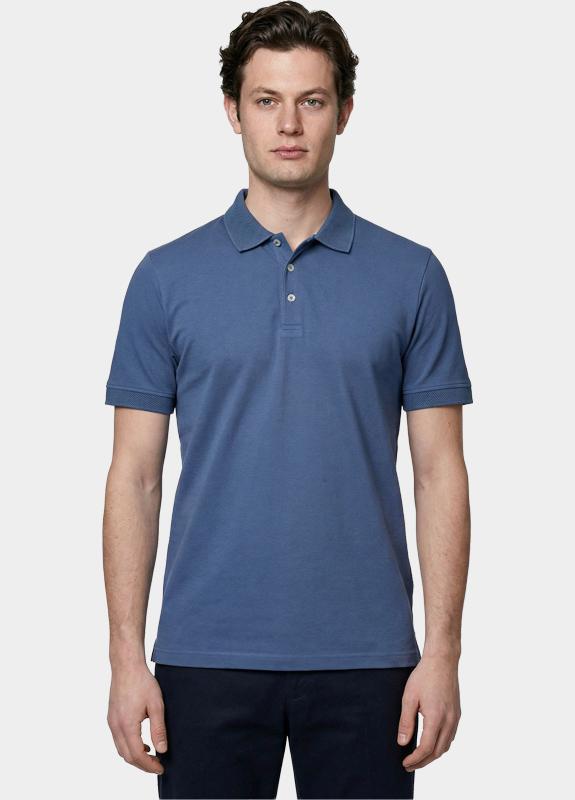 Bos Polo korte mouw Blauw Boris Polo 26108BO40BO/4005