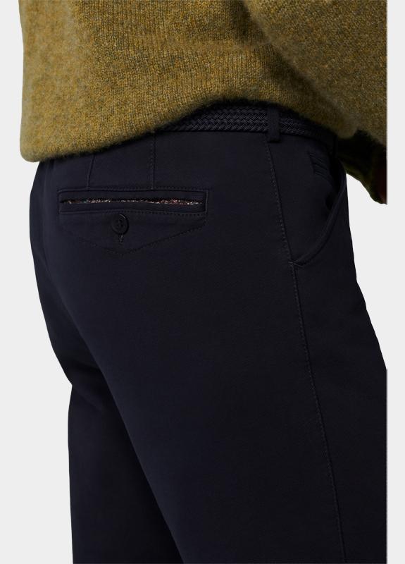 Meyer Katoenen Broek Blauw CHICAGO Art.2-3926 3322392600/18