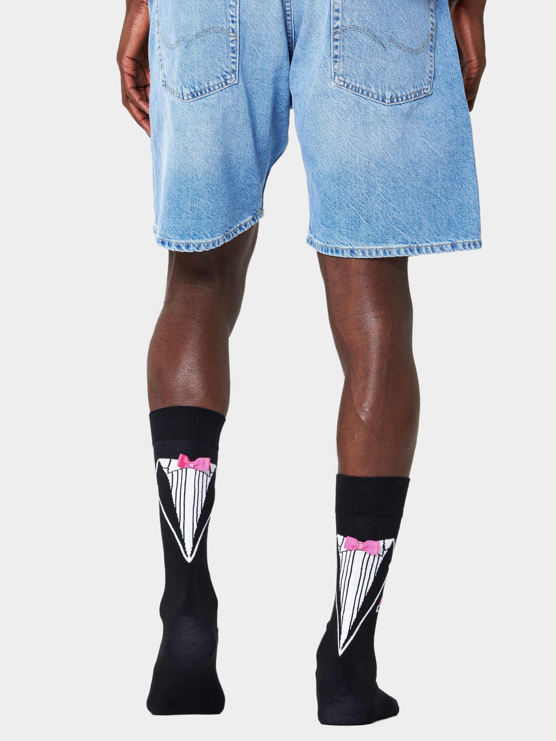 Happy Socks Sokken Zwart Marry Me MAR01/9100