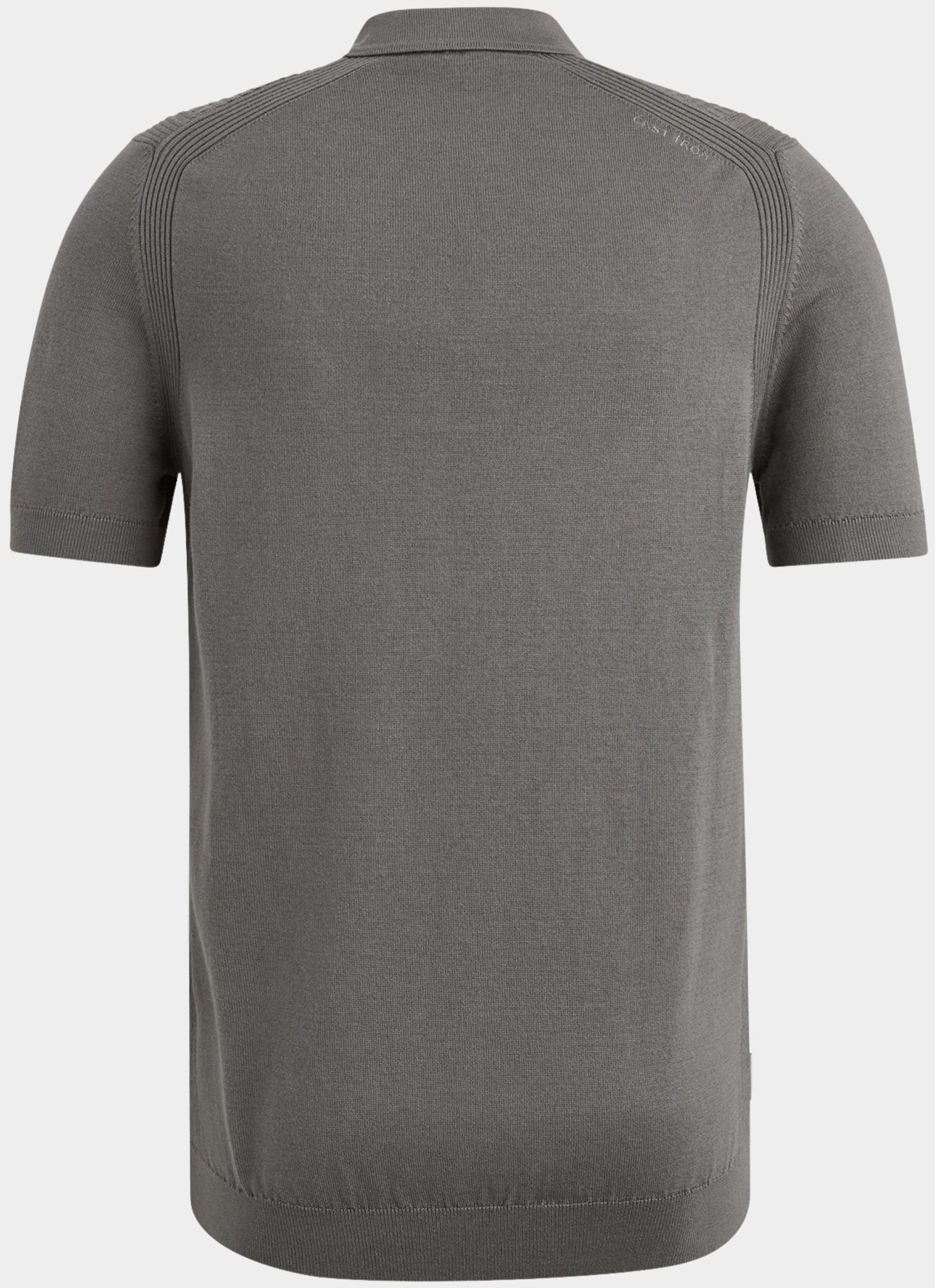 Cast Iron Polo korte mouw Grijs Short sleeve polo cotton moda CPSS2504885/9133