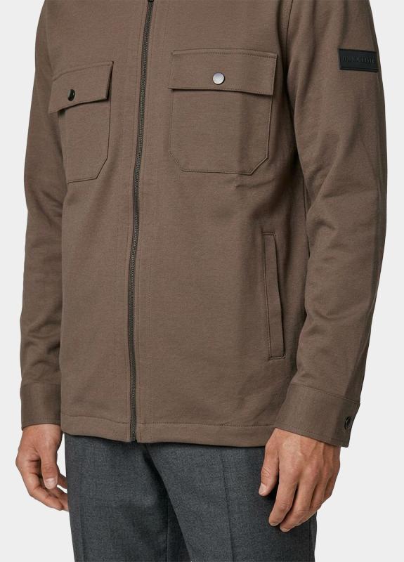 Bos Overshirt Bruin  2061/Taupe