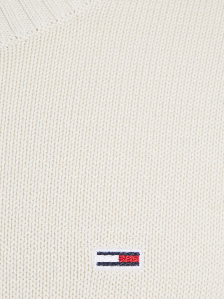 Tommy Jeans Sweater Beige TJM Slim Essentls C-Neck Sweat DM0DM18370/ACG