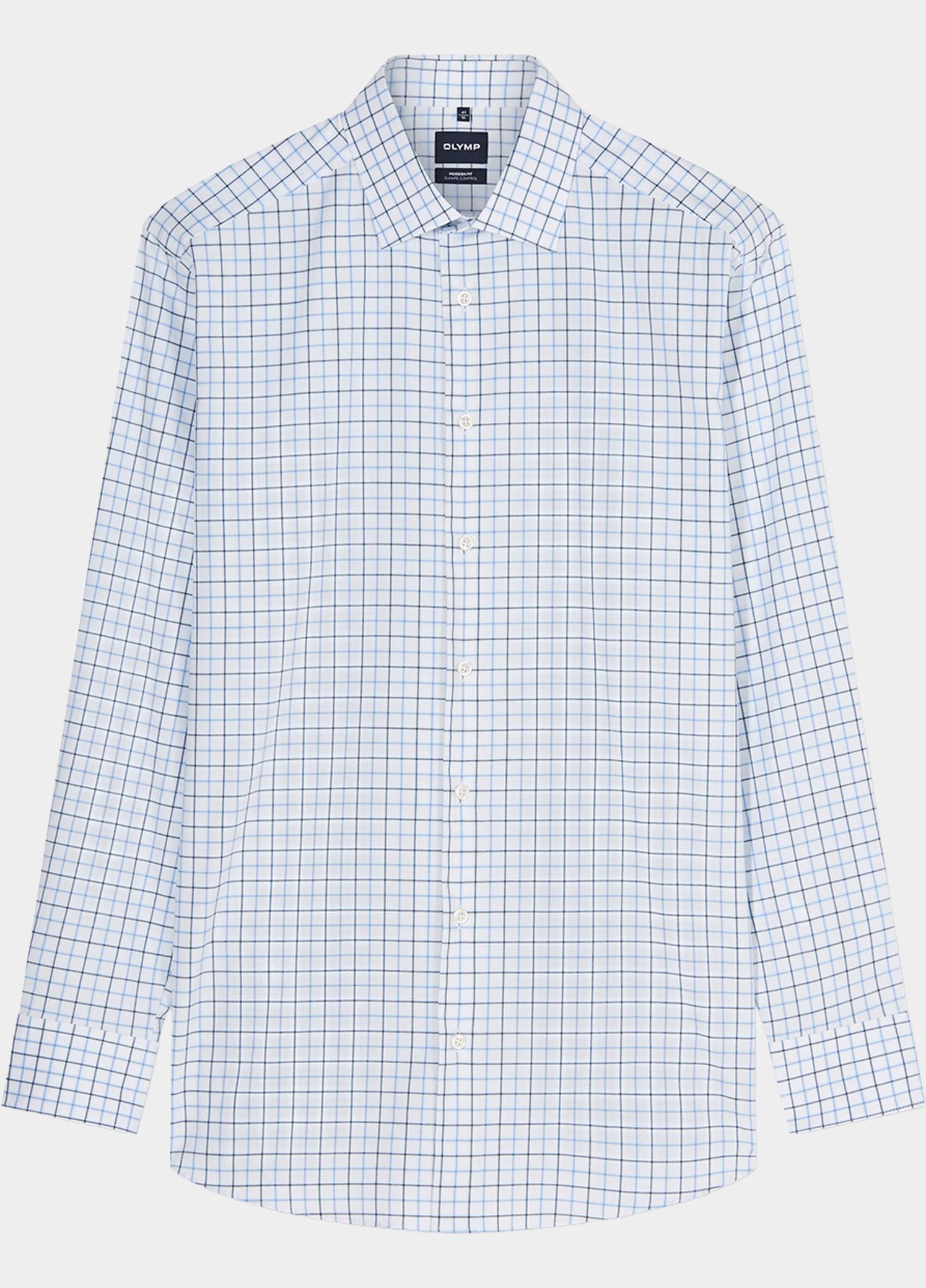 Olymp Zakelijk overhemd heren Blauw Luxor CC mf D.2164 o.T. 139824/11