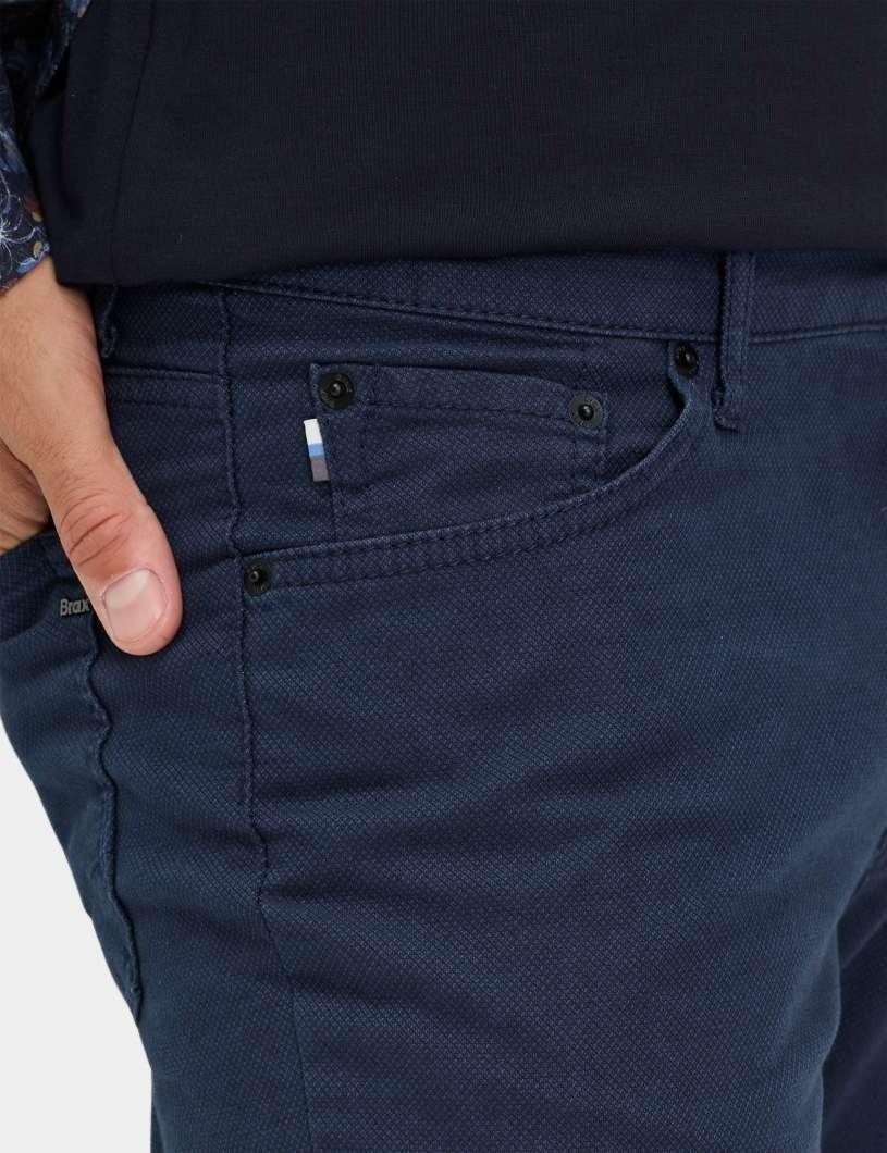 Brax Katoenen 5-Pocket Blauw STYLE.CHUCK 81-3547 07863020/23