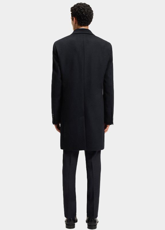 BOSS Black Wollen Jas Blauw H-Hyde-254 10273687 01 50549187/404