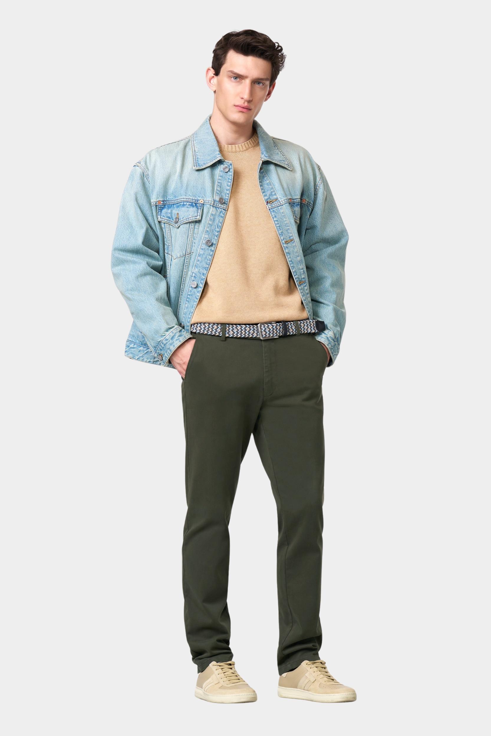 Meyer Chino Groen Oslo 2-5652 2232565200/26