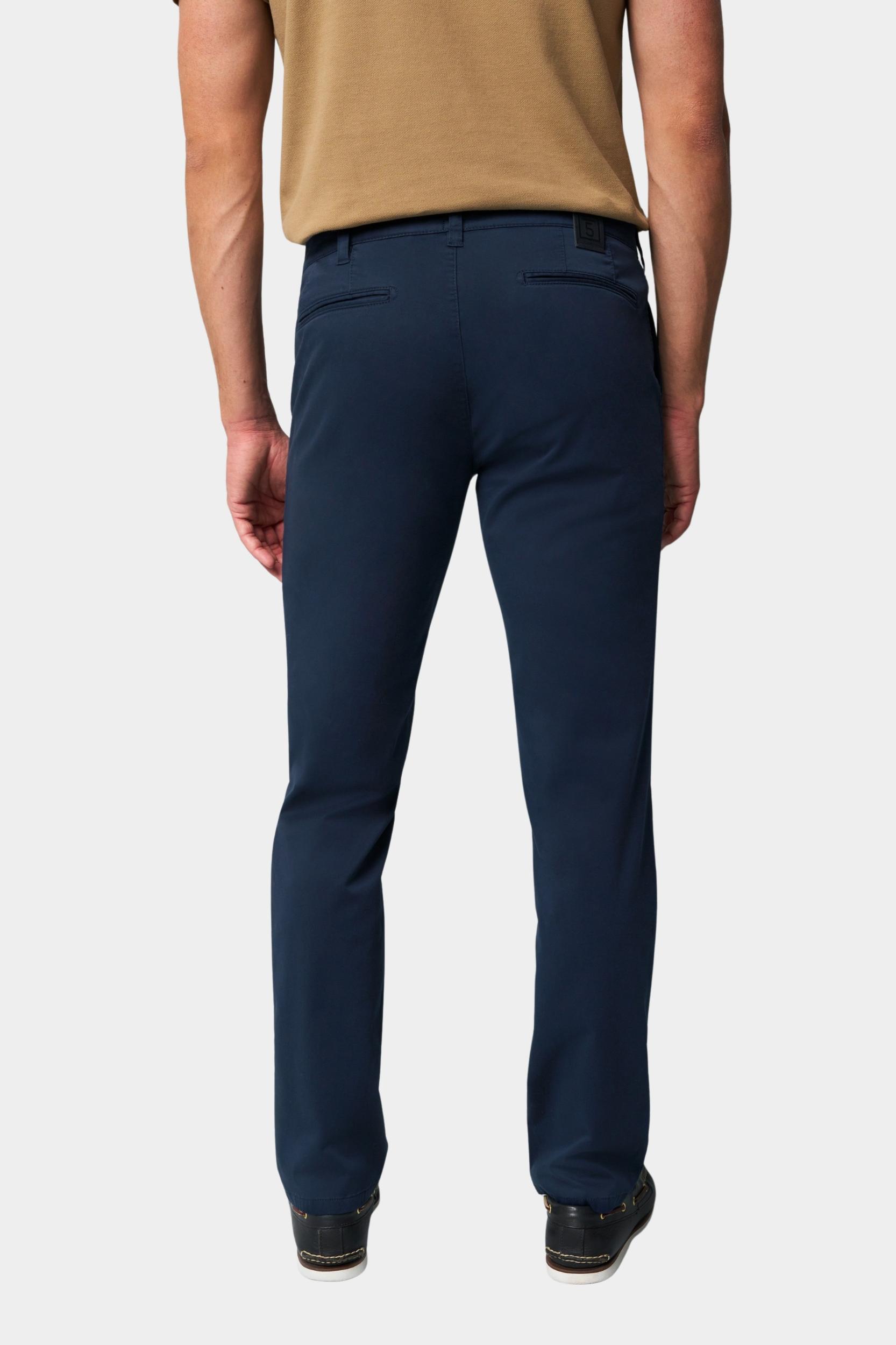 Meyer Katoenen Broek Blauw CHINO Art.1-6181 3641618100/19