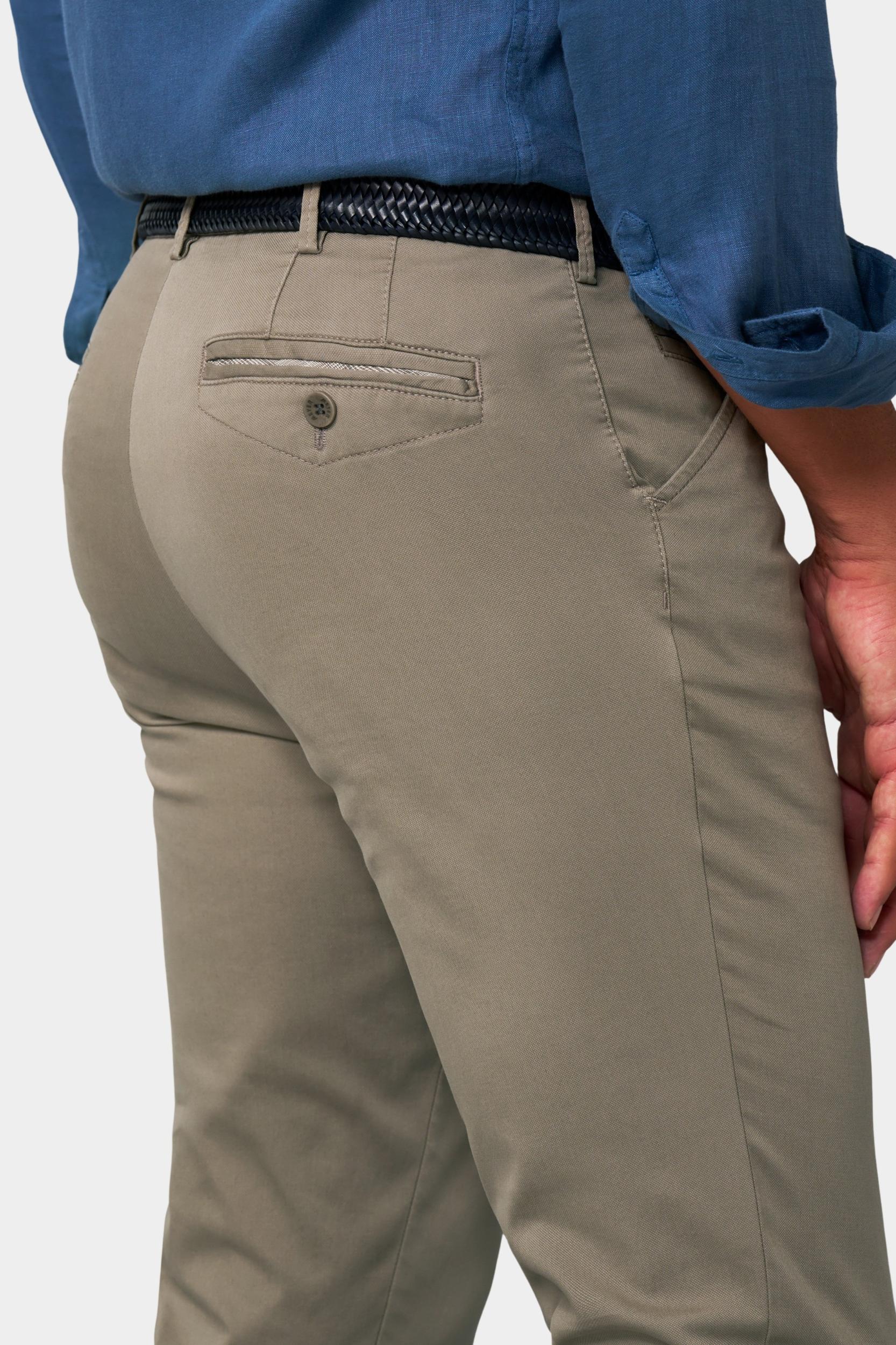 Meyer Katoenen Broek Bruin CHICAGO Art.1-5060 3321506000/35