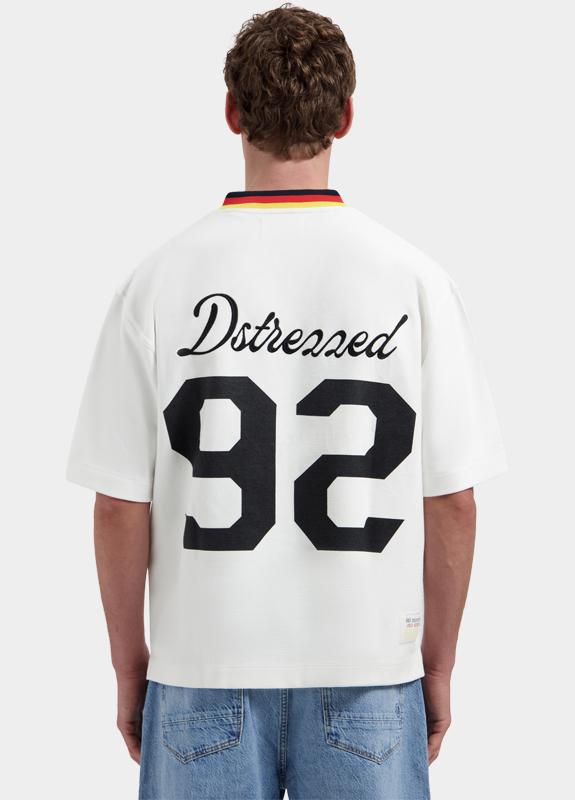 Dstrezzed T-shirt heren Wit Cham Tee 203560/102