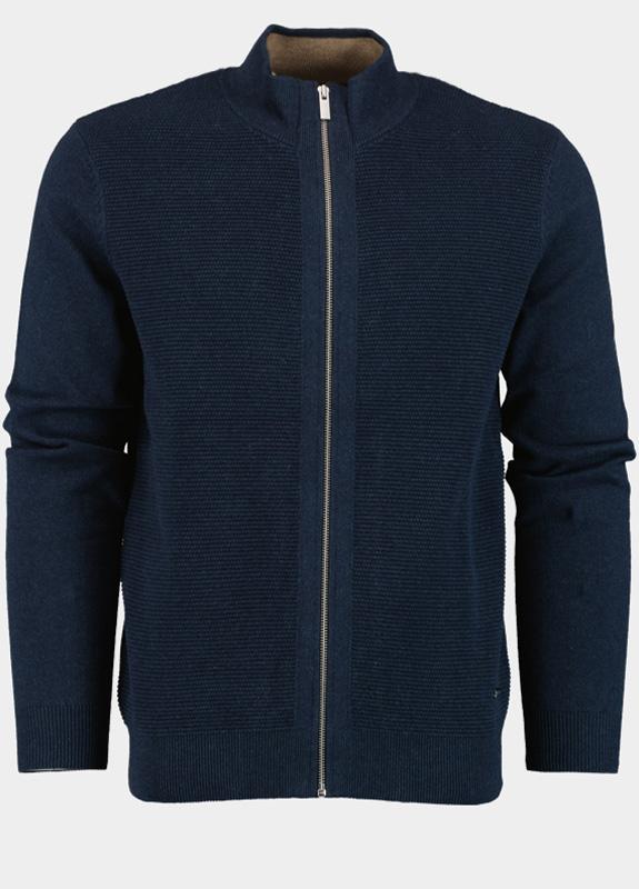 Scotland Blue Vest Blauw Finn Full Zip SPE25305FI29SB/290 navy