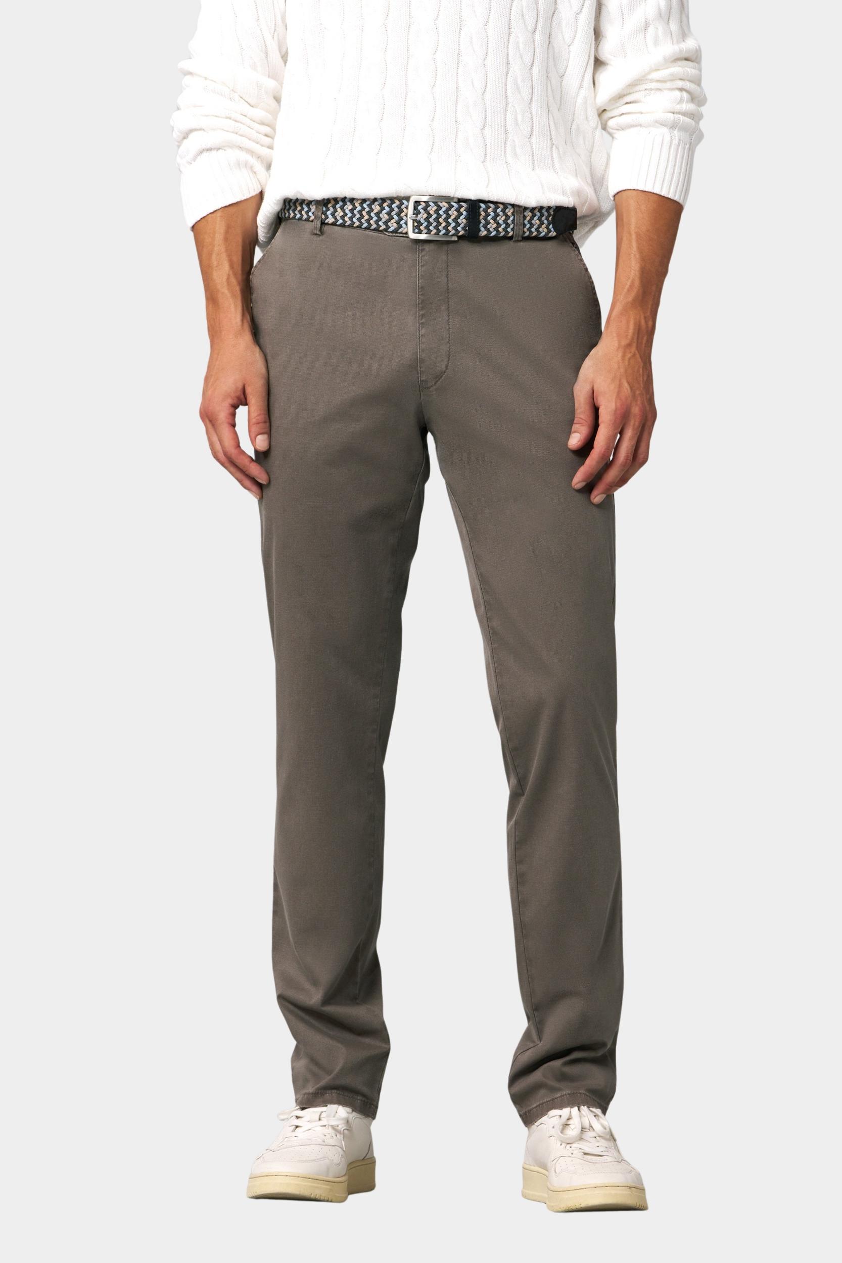 Meyer Katoenen Broek Bruin OSLO Art.1-5059 2231505900/37