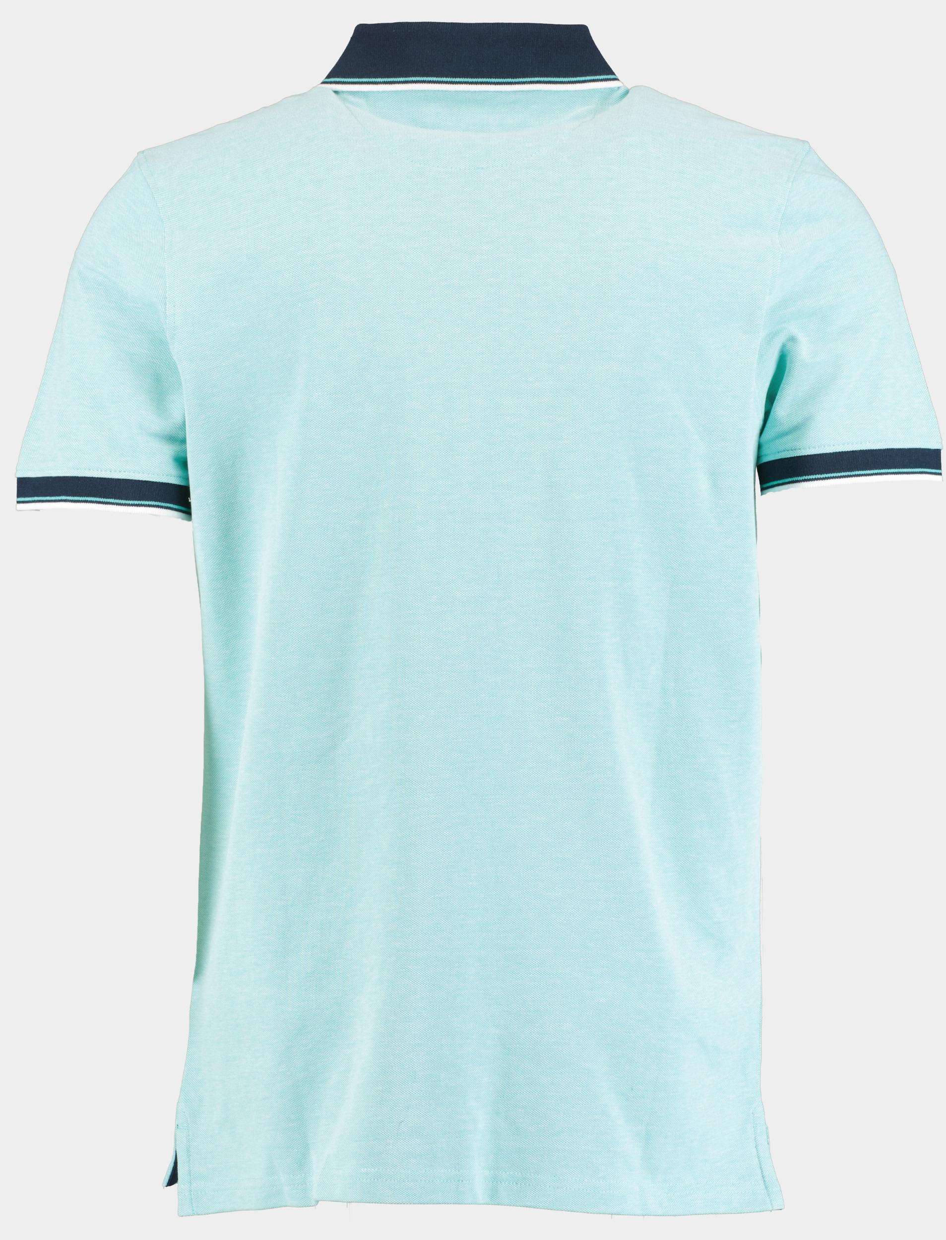 Commander flag Polo korte mouw Groen 3-Knopf-Polo-Shirt, 1/2 Arm 214008259/545