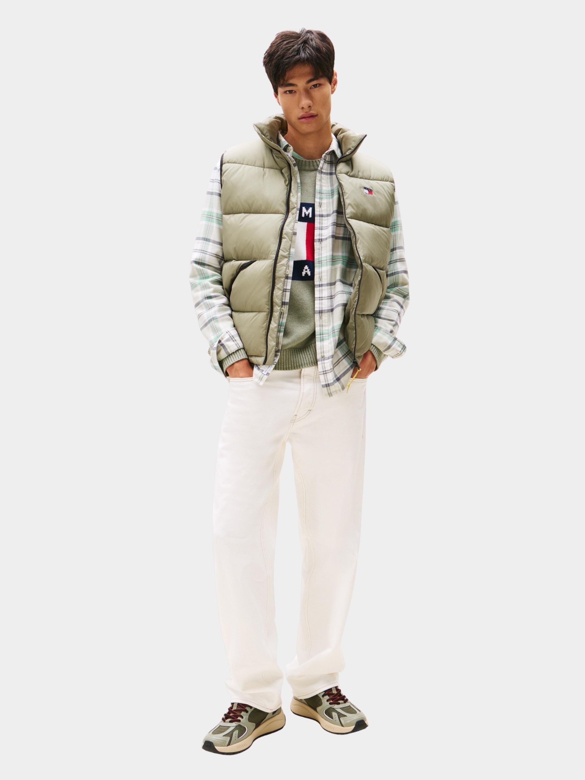 Tommy Jeans Bodywarmer Groen TJM VAIL PUFFER VEST DM0DM22069/M1L