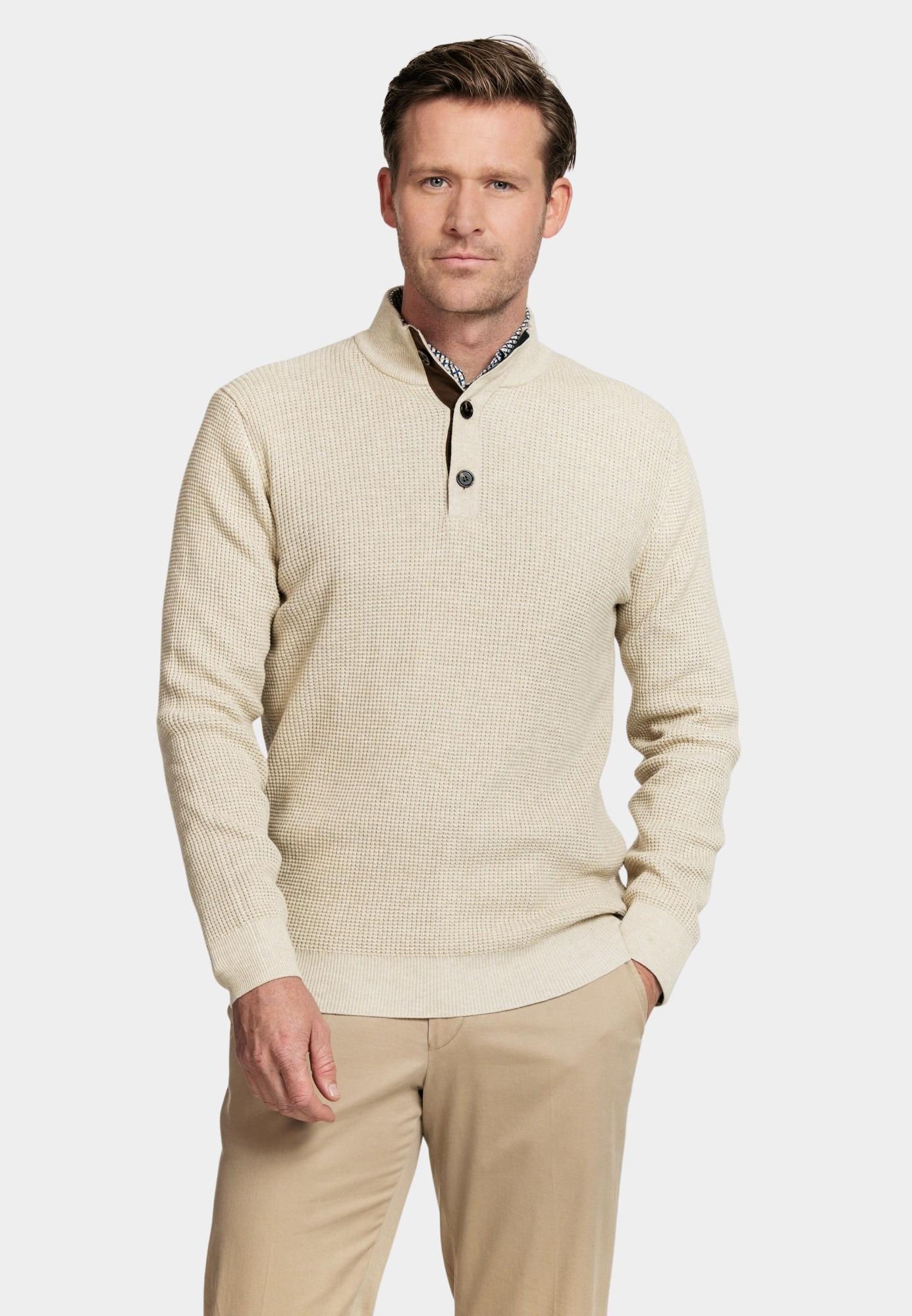 Baileys Half Zip Wit Pullover 1/2 button Placket 328411/135