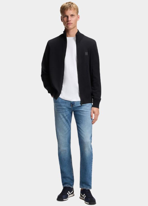 BOSS Orange Vest Blauw Kanozip_S 10272322 01 50543692/404