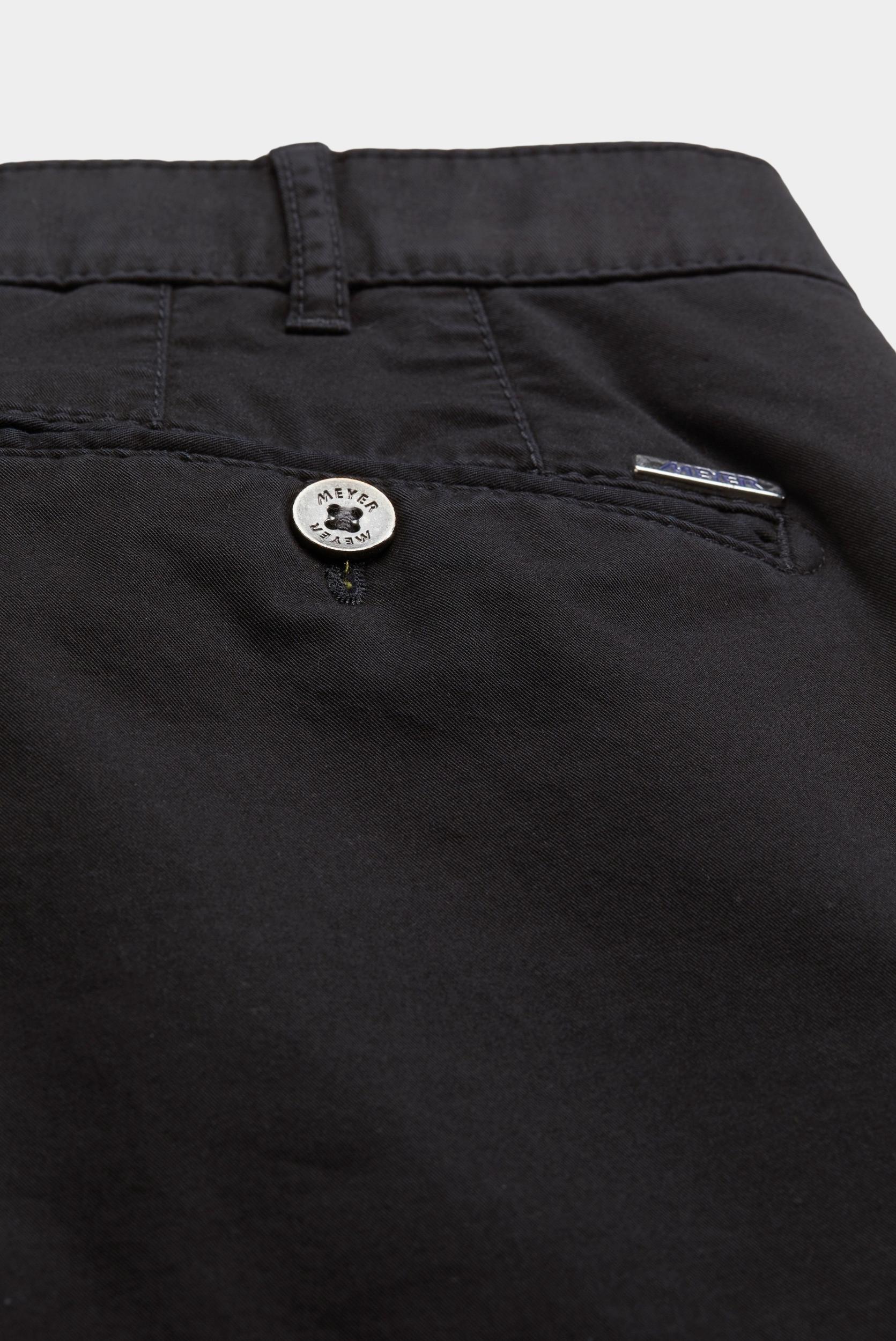 Meyer Katoenen Broek Zwart BONN Art.9-3004 1029300400/09