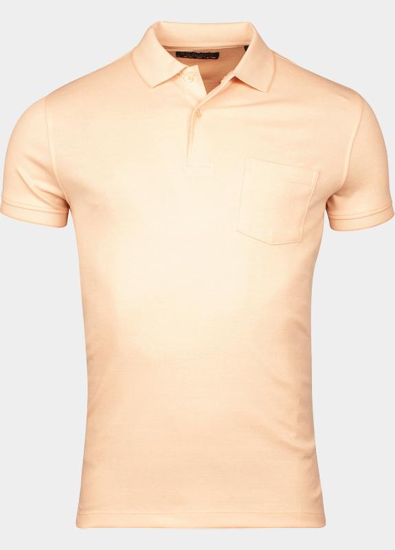R.B. Boston Polo korte mouw Roze Poloshirt 515280-78/31