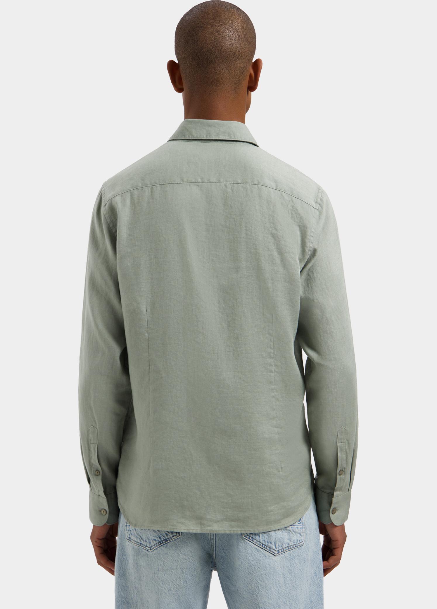 Dstrezzed overhemd korte mouw heren Groen Jagger Shirt 303710/564