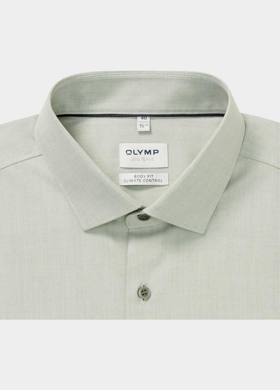 Olymp Zakelijk overhemd heren Groen Level Five 24/Seven 073464/41