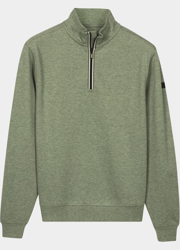 Baileys half zip sweater heren Groen Sweatshirt 1/2 Zip 613143/73
