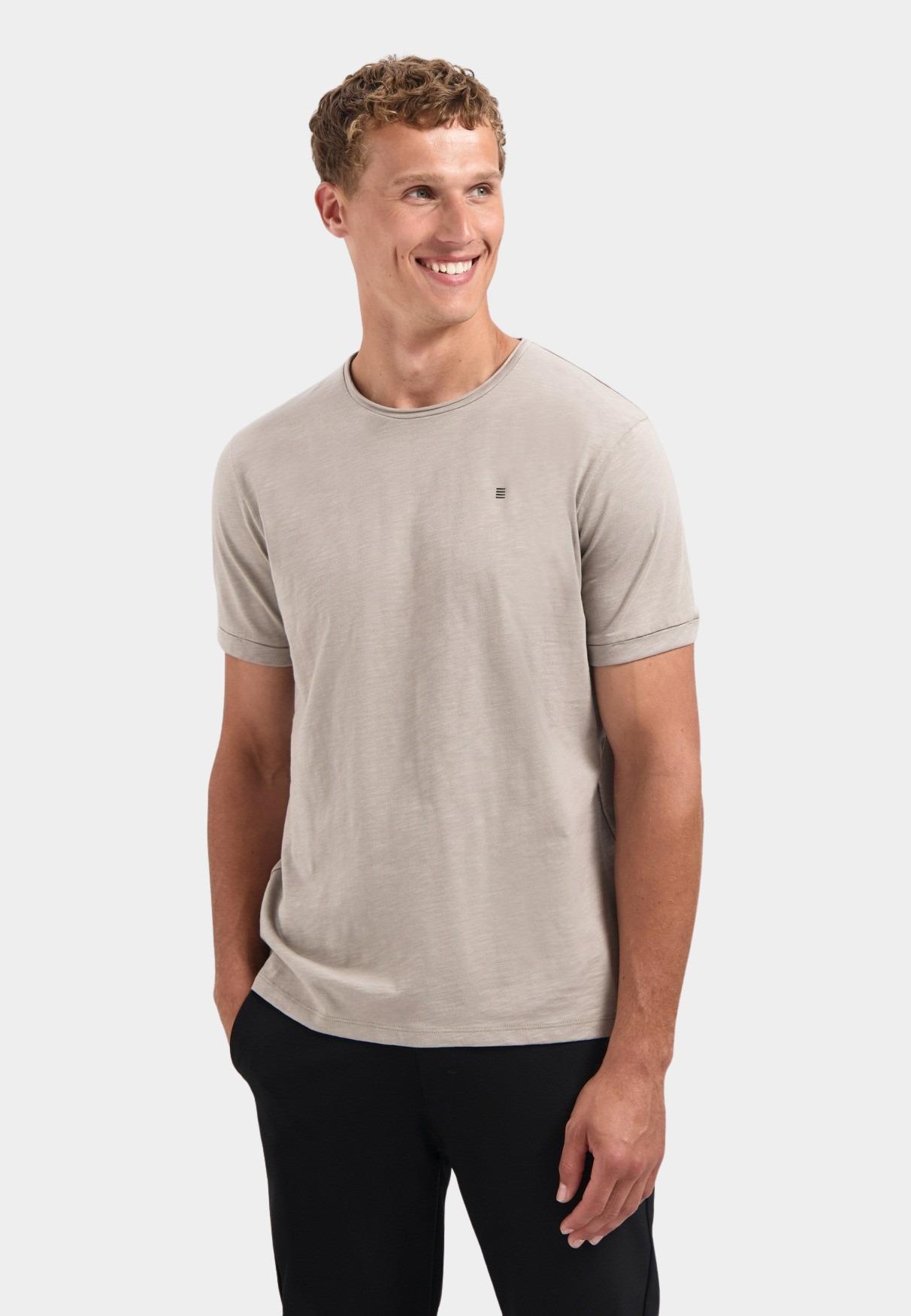 No Excess T-shirt korte mouw Grijs T-Shirt Crewneck Slub 29360702SN/018