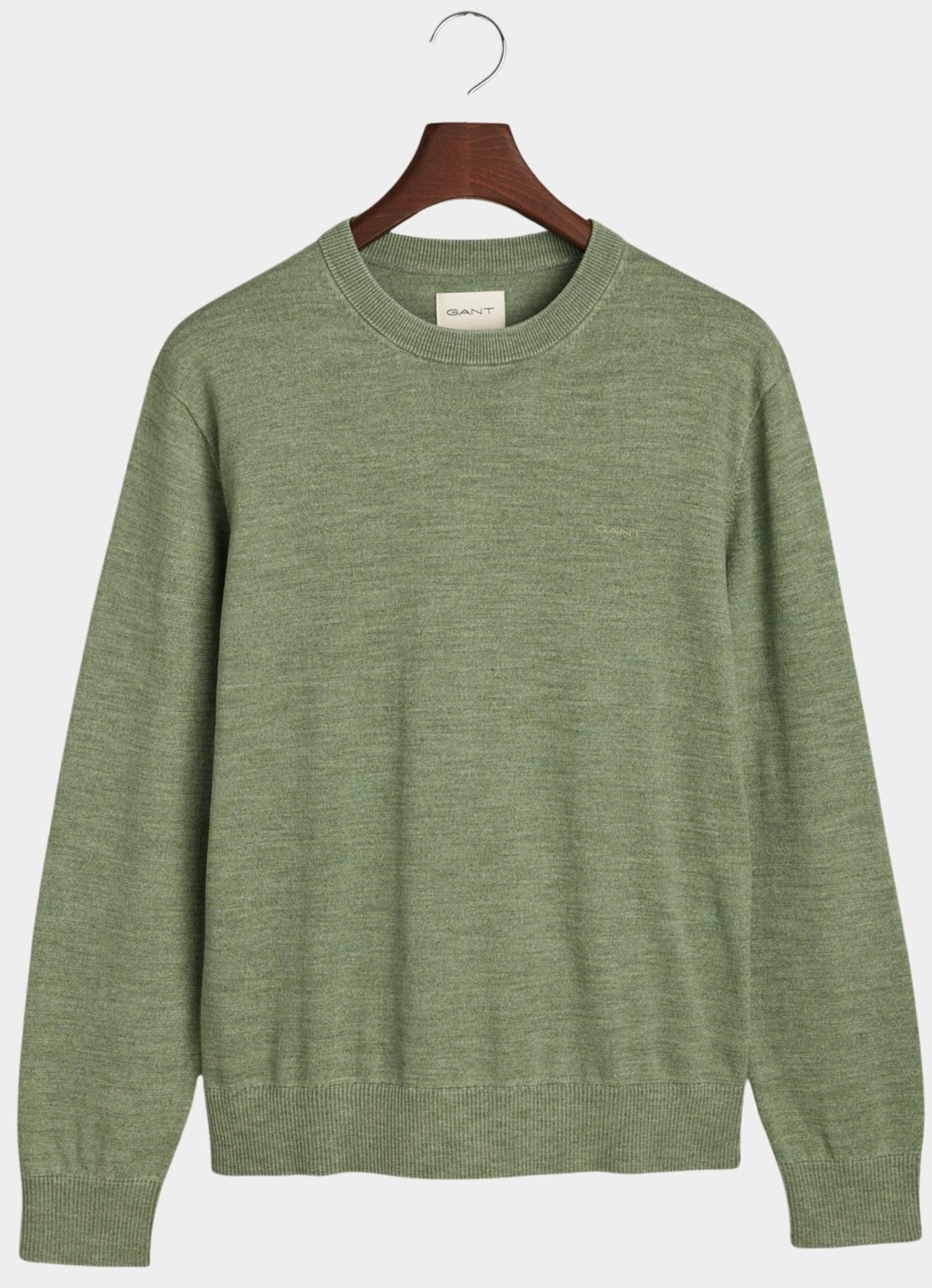 Gant Pullover Groen SUNFADED C-NECK 8050244/362