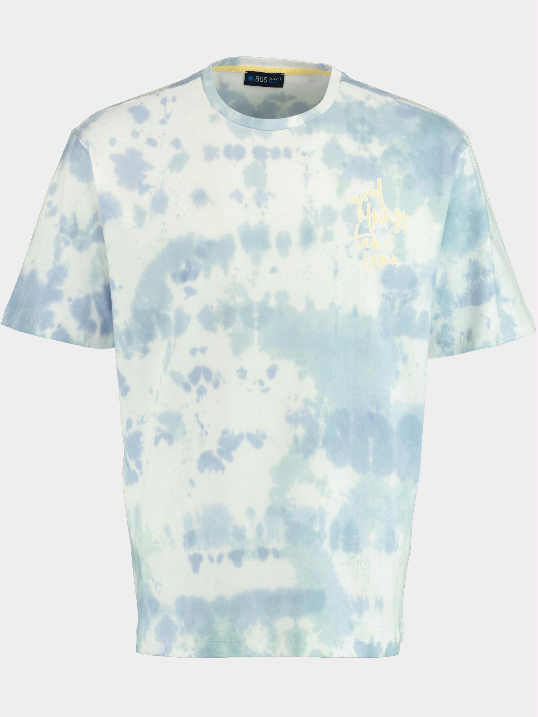 Bos Bright Blue T-shirt korte mouw Blauw  501859/39-Lila