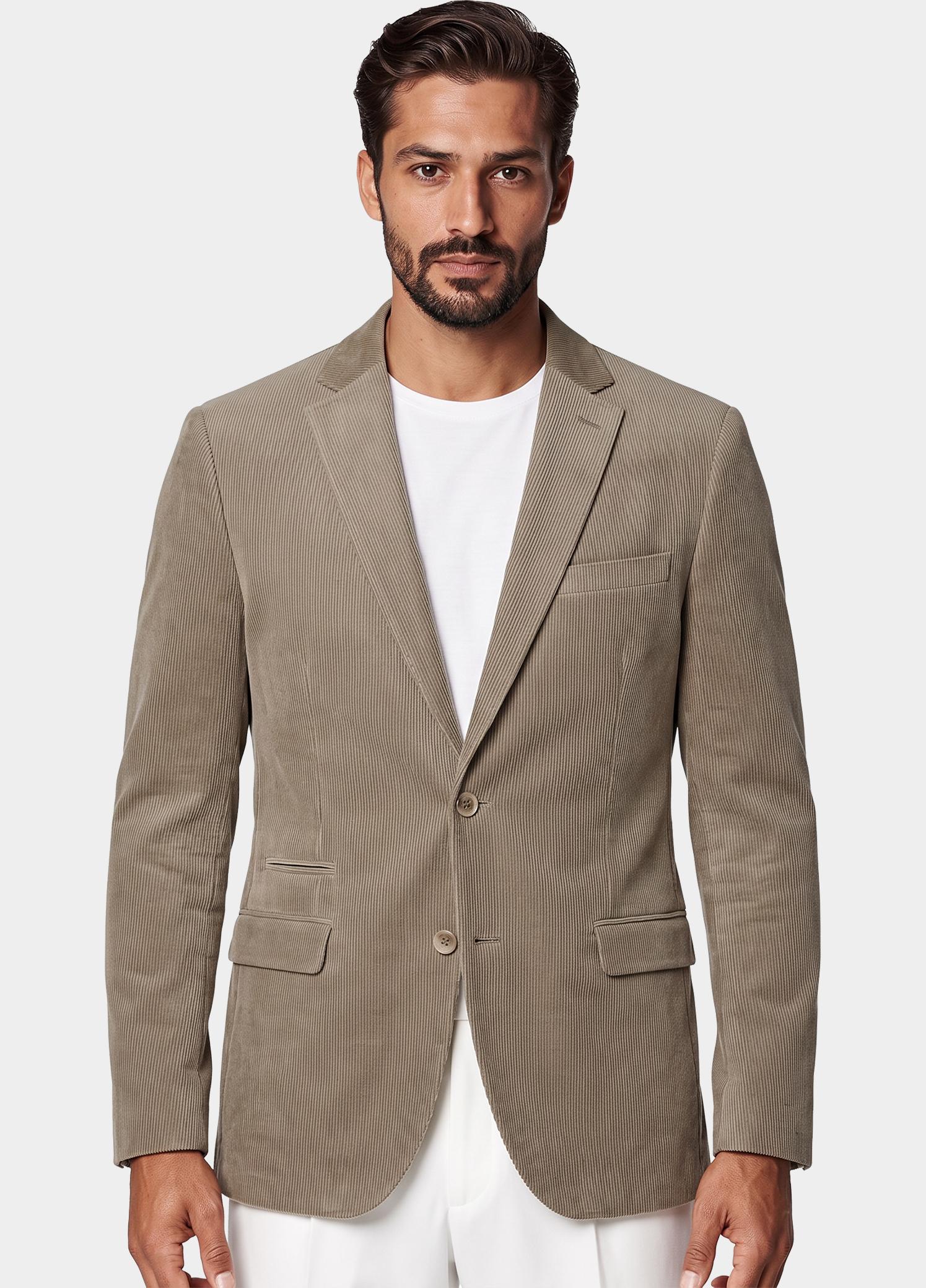 Scotland Blue Colbert Beige Heleen Jacket Drop 7 SPE263037HE30SB/2501