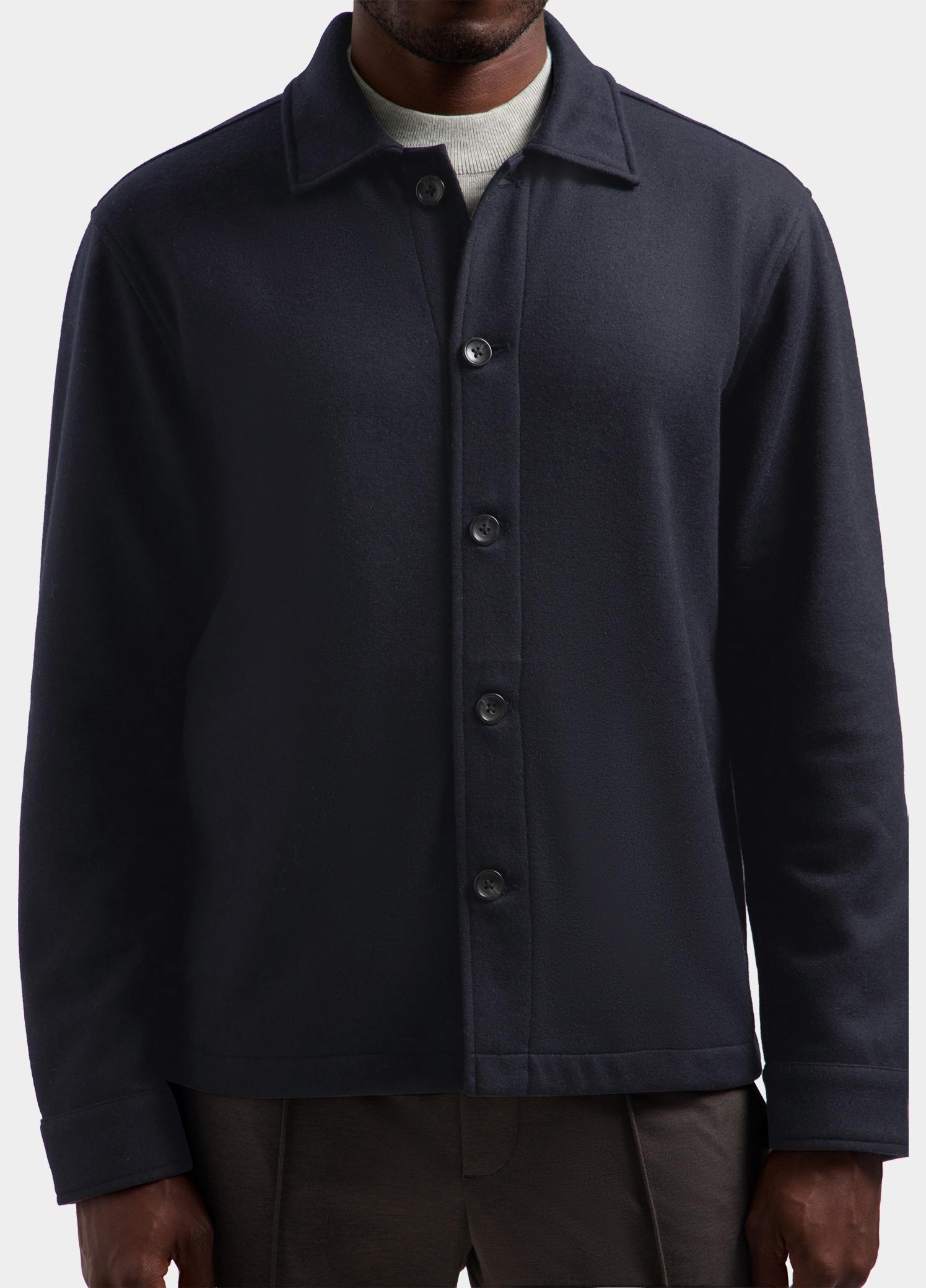 Dstrezzed Overshirt Blauw Callum Bonded Overshirt 155512/649