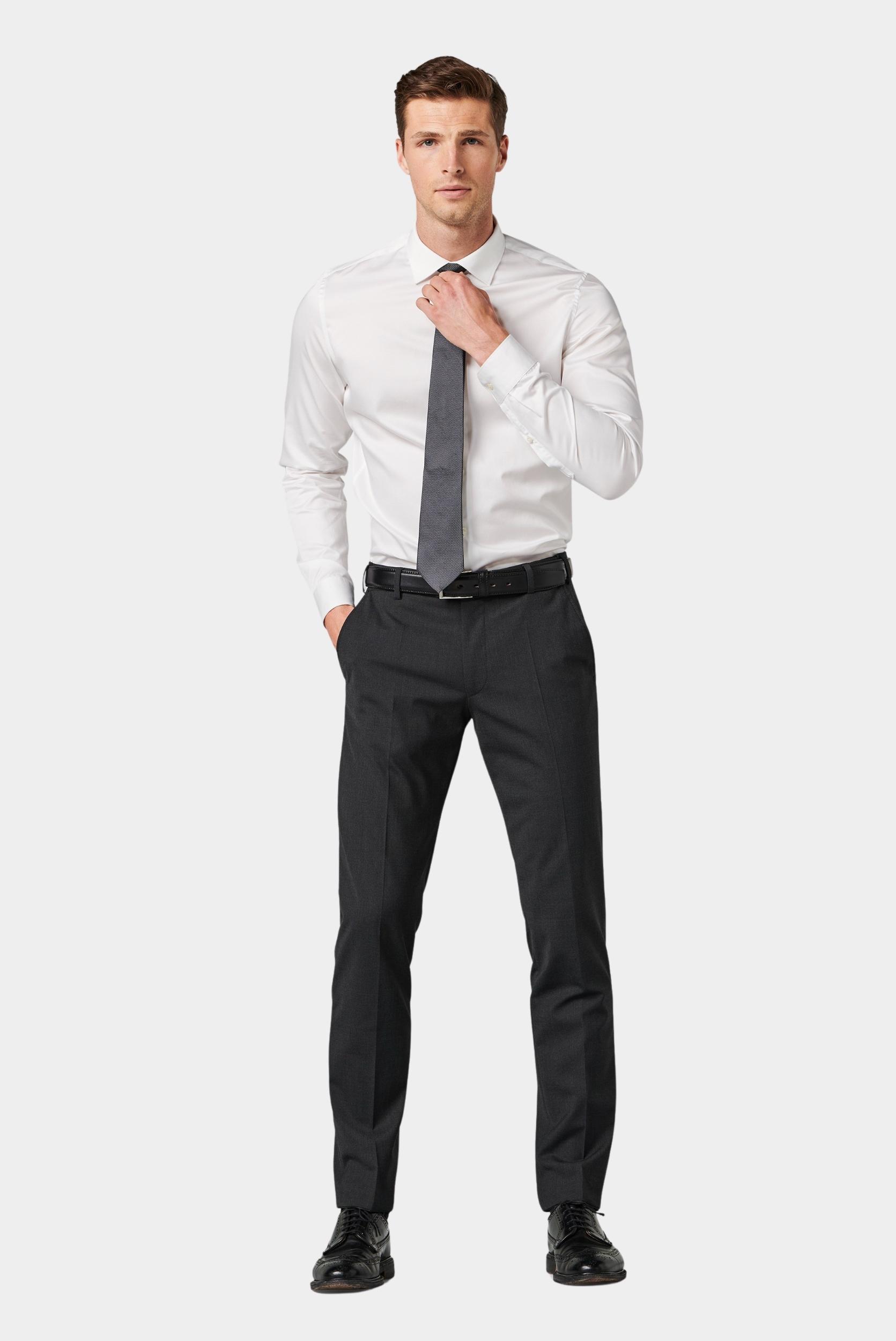 Meyer Wollen Pantalon Grijs Oslo Art.9-344 2230934400/08