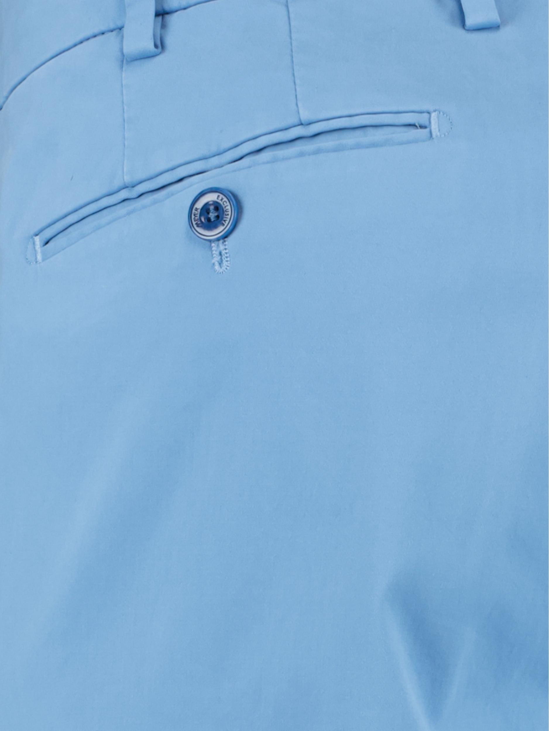 Meyer Katoenen Broek Blauw Bonn 1021806100/16