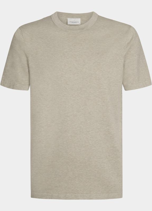Profuomo T-shirt heren Beige  PPXT10009/G