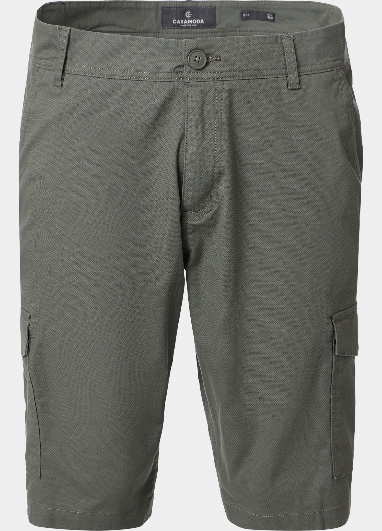 Casamoda Korte Broek heren Groen Cargo Bermuda 126530061/303