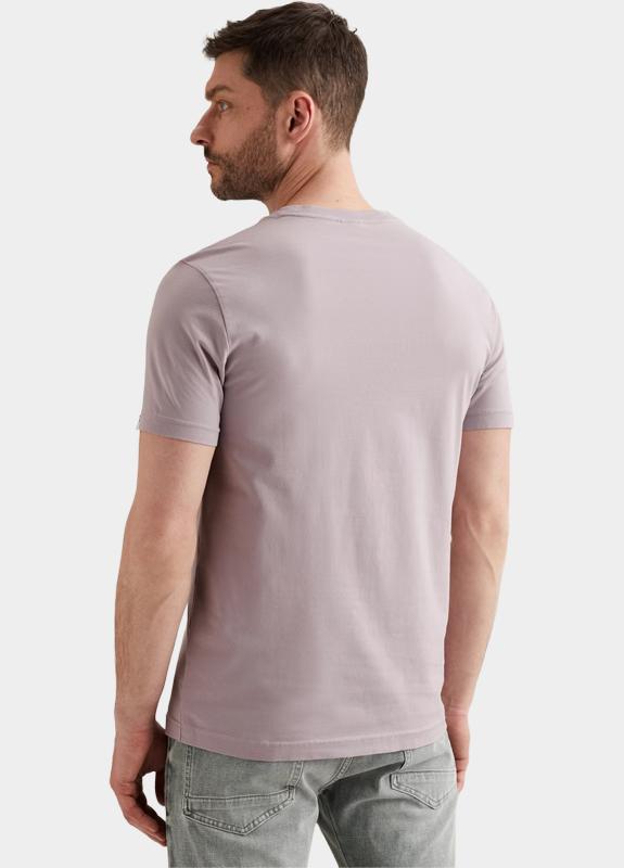 PME Legend T-shirt korte mouw Paars Short sleeve r-neck hd cotton PTSS2603584/4203