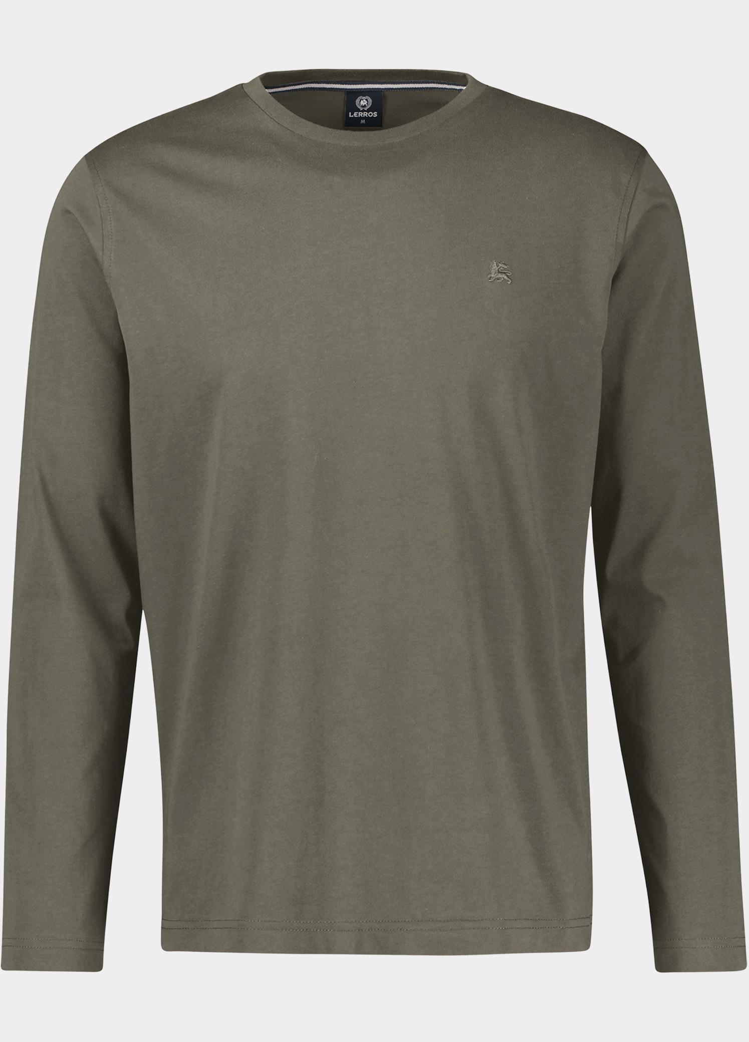 Lerros longsleeve heren Groen  2004024/661
