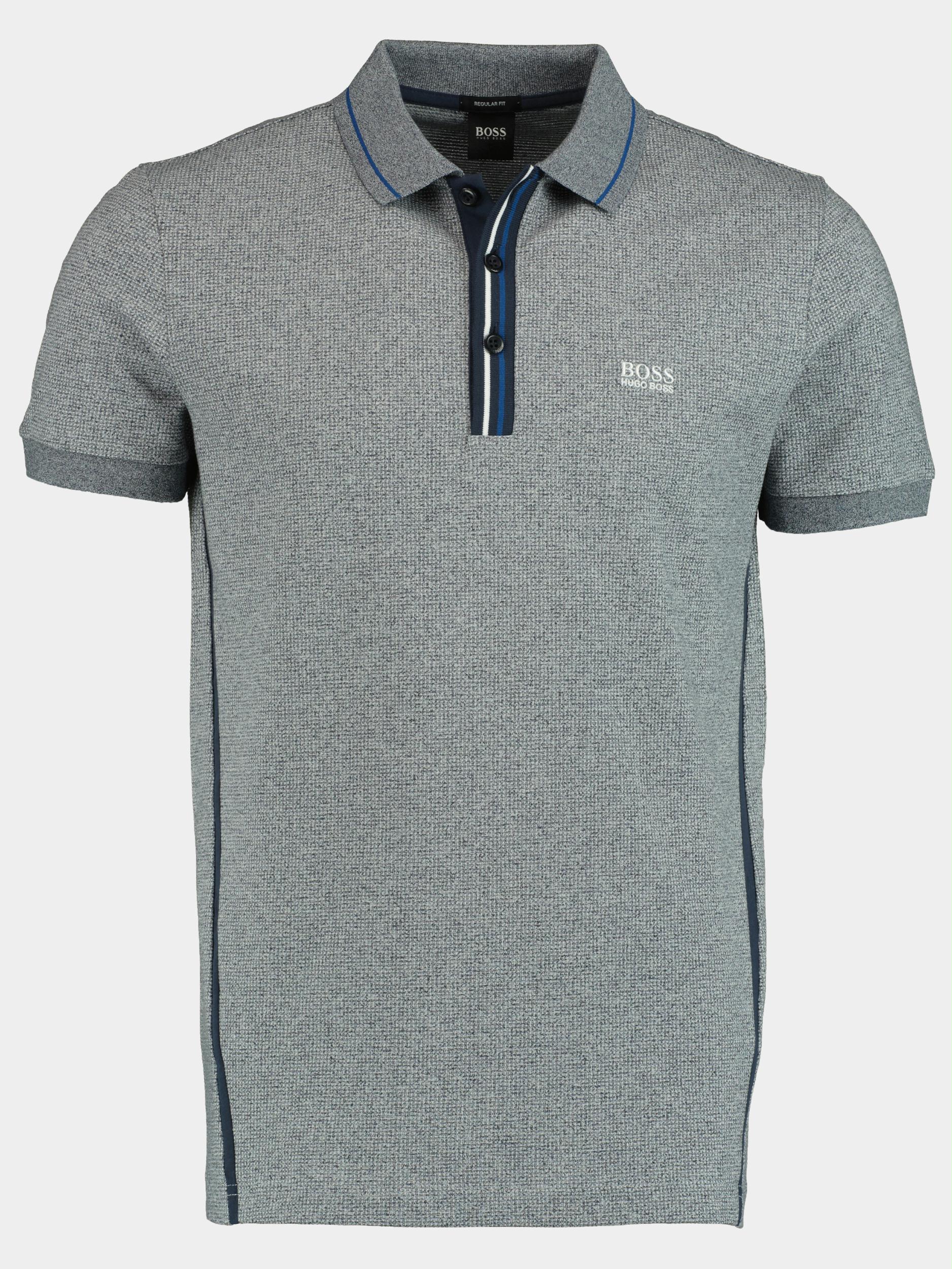 BOSS Green Polo korte mouw Blauw Paddy 2 10236610 01 50456114 410