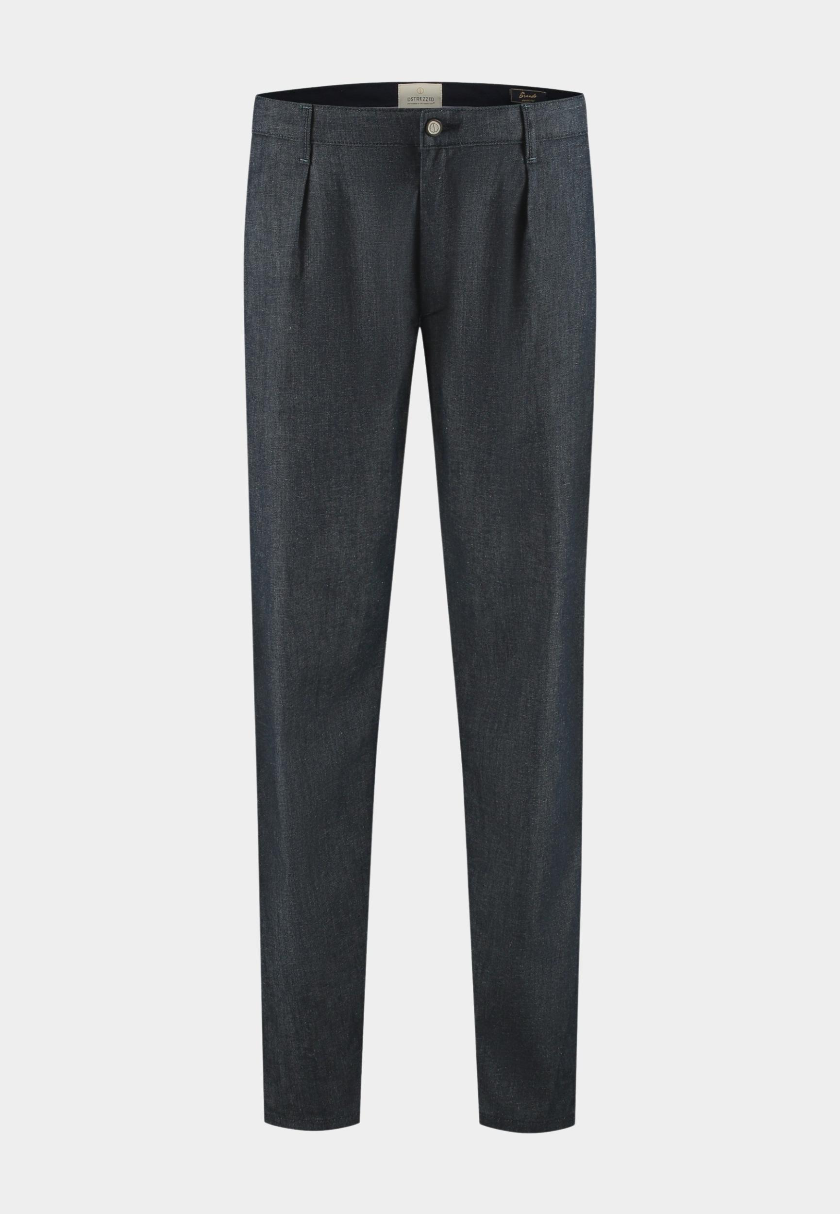 Dstrezzed Flatfront Jeans Blauw DS_Brando Denim Chino 501952/990