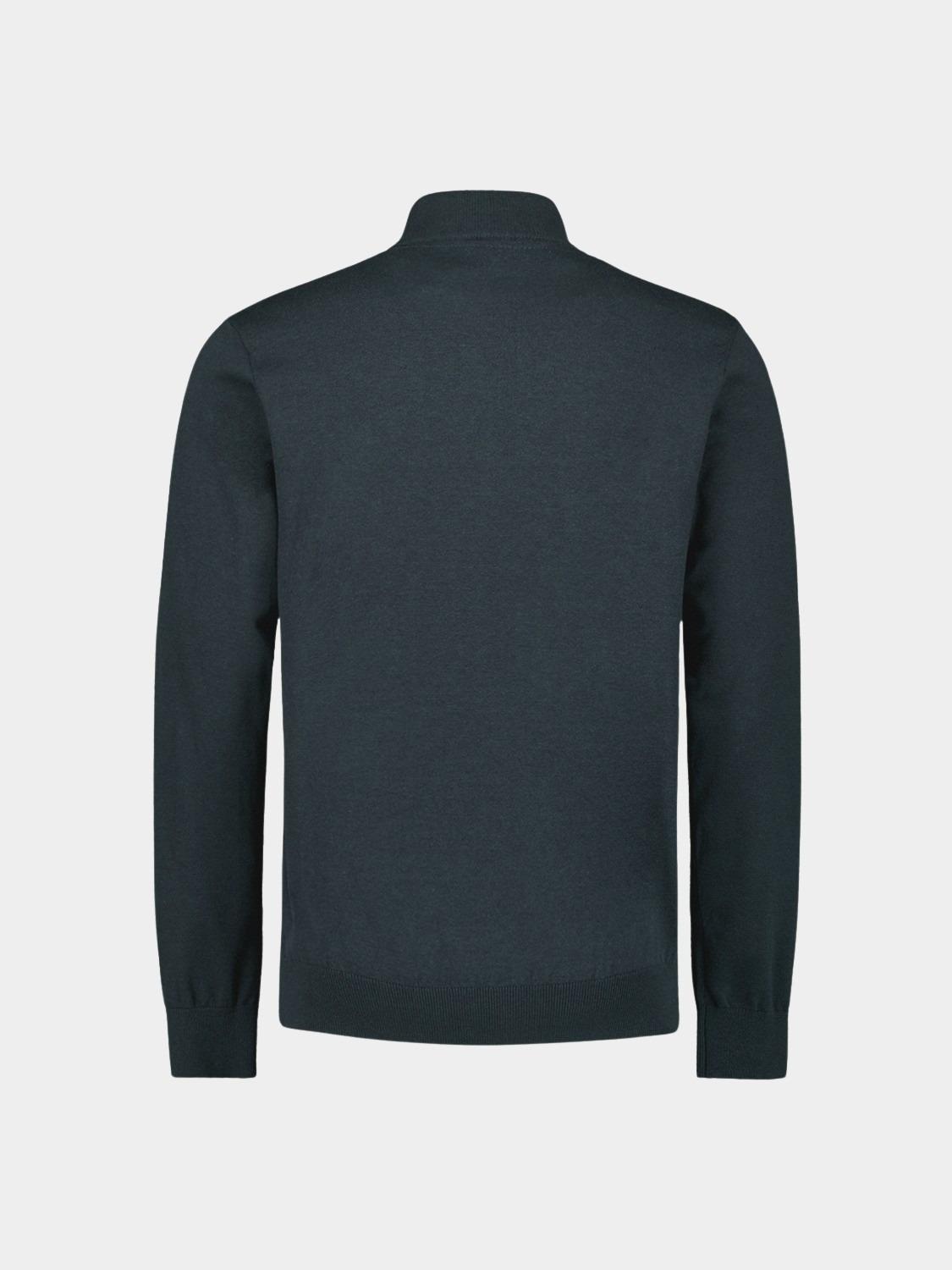 No Excess Half Zip Blauw Pullover Half Zip 2 Coloured N2185/078