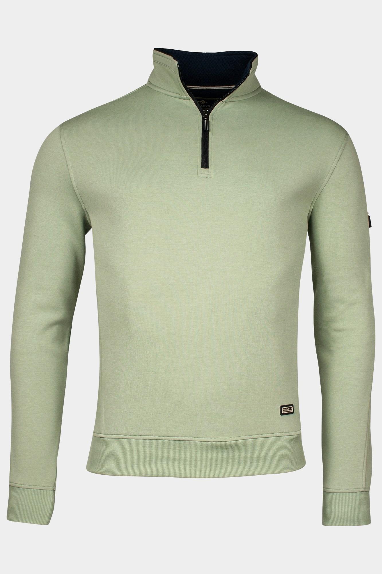 Baileys Half Zip Groen Sweatshirt 1/2 Zip - Sleeve P 513185/72