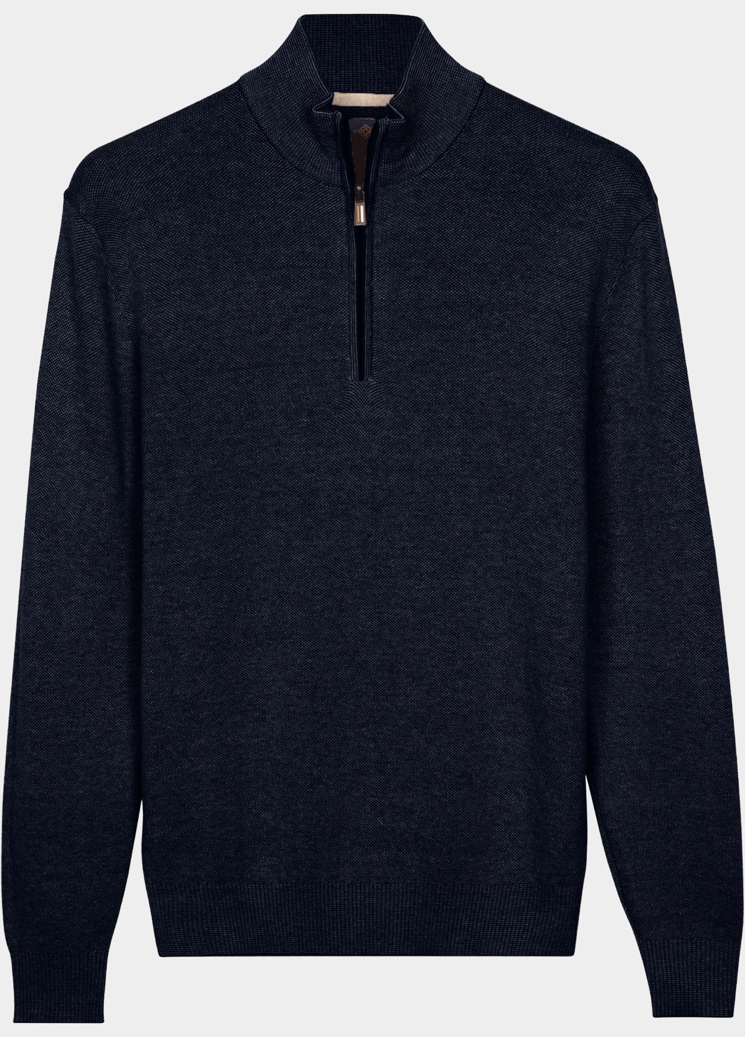 Baileys Half Zip Blauw all-over 2-Tone 628409/675