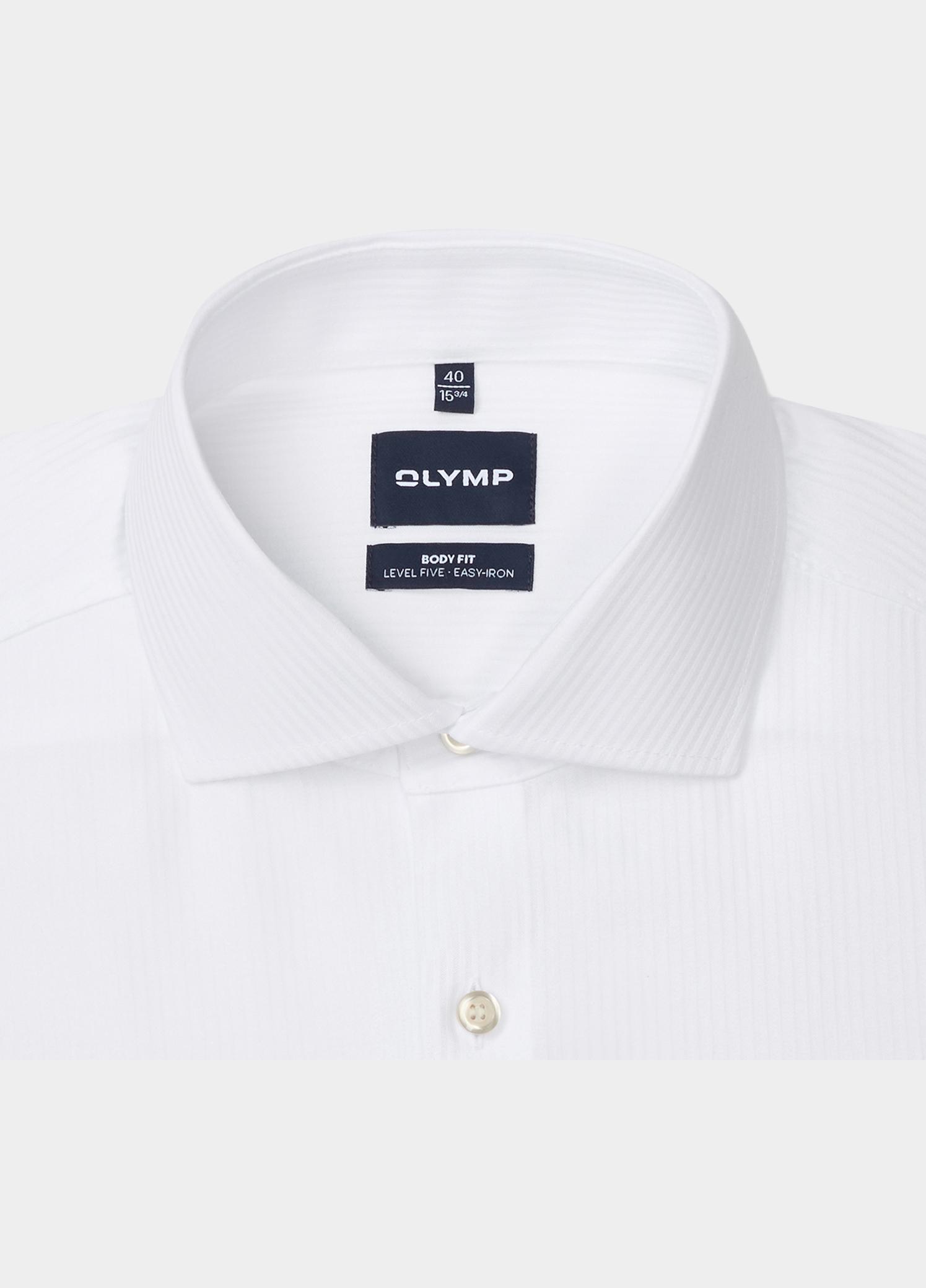 Olymp Overhemd extra lange mouw Wit Level 5 b.f. D.2202 218429/00