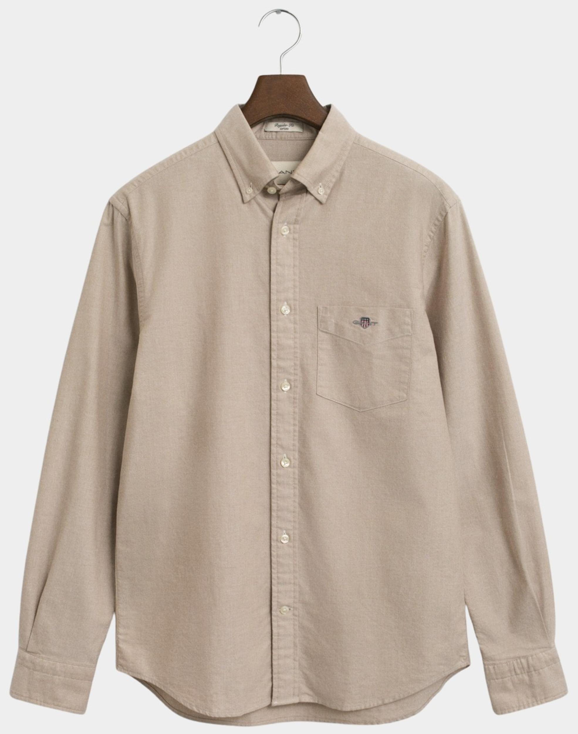 Gant Casual hemd lange mouw Bruin REG CLASSIC OXFORD SHIRT 3000200/213