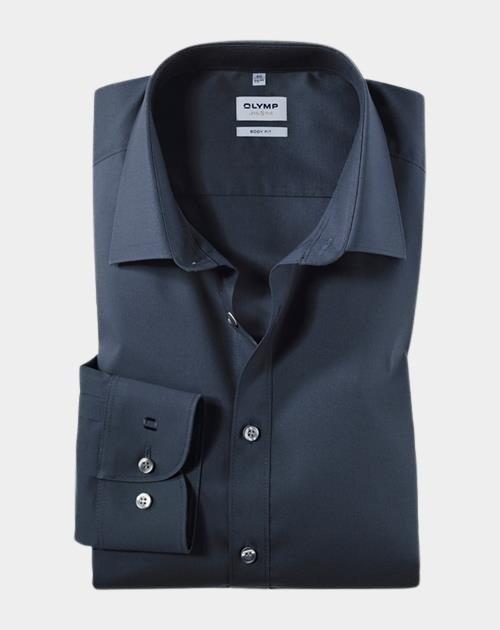 Olymp Overhemd extra lange mouw Blauw Level Five 609069/18