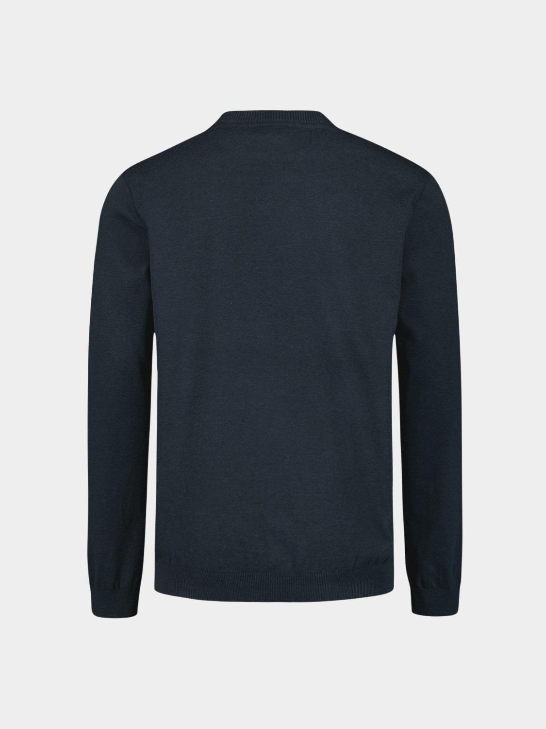 No Excess Pullover Blauw Pullover Crewneck 2 Coloured N2180/078
