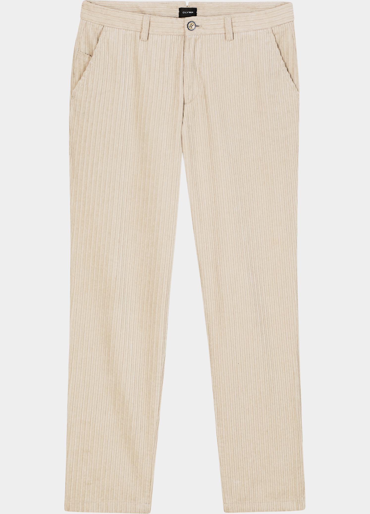 Olymp Corduroy broek Beige Chino 460284/01