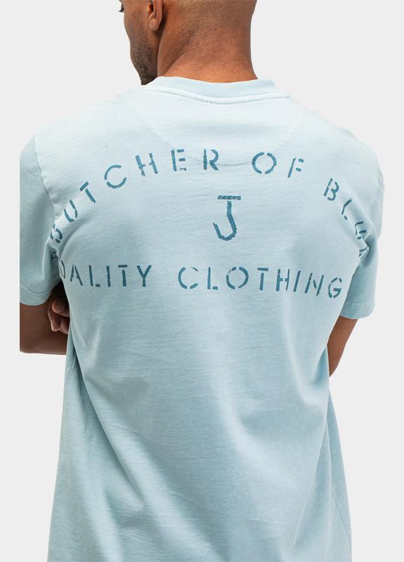 Butcher of Blue T-shirt korte mouw Blauw Army QCC M2613040/856