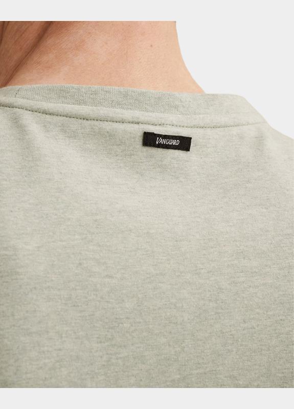 Vanguard T-shirt korte mouw Groen Short sleeve r-neck cotton el VTSS2603514/6390